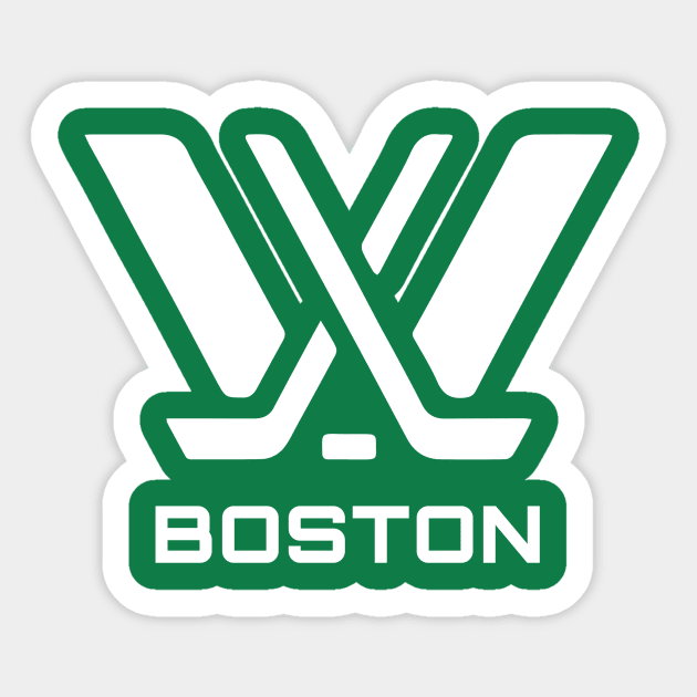 PWHL Boston Logo Sticker by logoarts